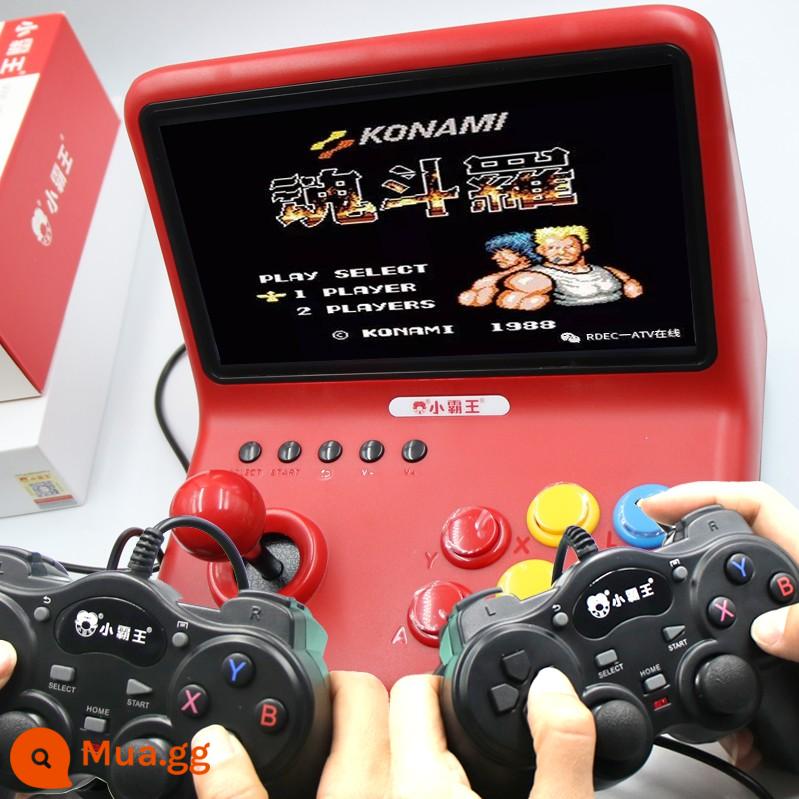 Máy chơi game Xiaobawang cầm tay máy tính để bàn nhỏ máy arcade hoài cổ PSP màn hình lớn tay cầm đôi FC cổ điển máy chơi game kết nối với TV dành cho trẻ em Contra gửi bạn trai máy chơi game 2022 mới - Máy tính để bàn màn hình lớn 9 inch 32G + tay cầm kép, cáp truyền hình miễn phí