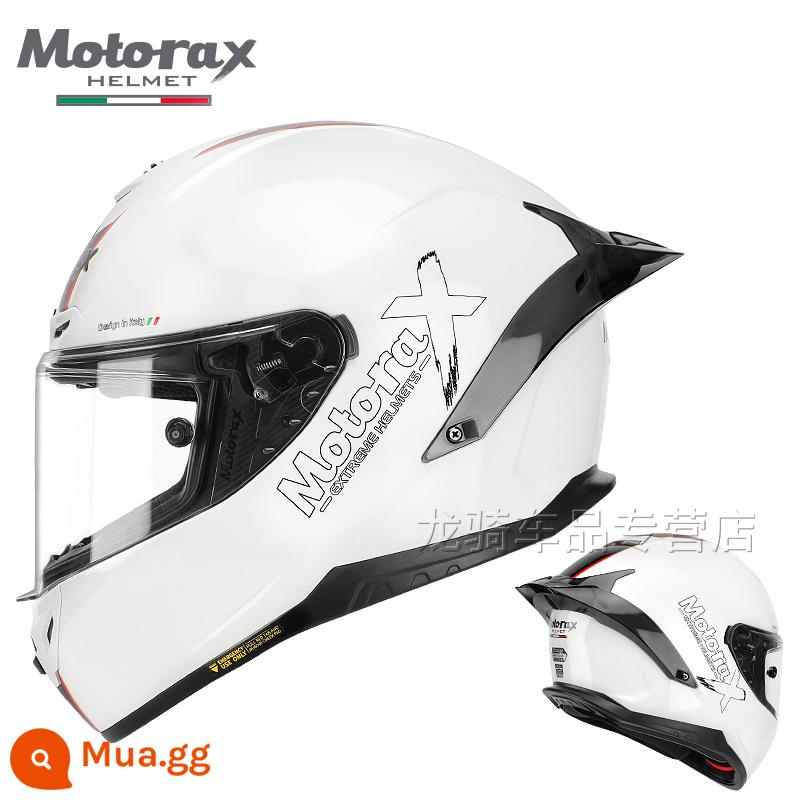 MOTORAX Morex R50S Một Đầu Máy Xe Lửa Mũ Bảo Hiểm Full Mũ Bảo Hiểm Nam Nữ Đuôi Lớn Gió Xuân Xe Bốn Mùa - rạng Đông