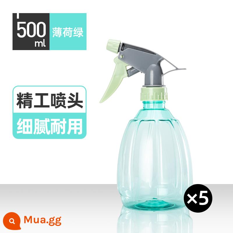 Bình tưới nước tưới hoa hộ gia đình nhỏ 84 cồn lỏng khử trùng tưới đặc biệt hiện vật bình xịt ấm đun nước phòng dịch vệ sinh bình xịt - 5 bình tưới bí ngô (xanh bạc hà)