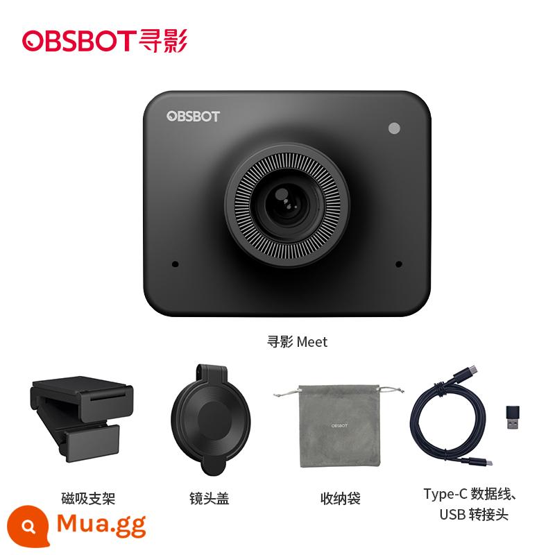 OBSBOT Shadow Meet 4K HD máy ảnh trực tiếp máy tính usb làm đẹp video hội nghị trực tuyến camera lớp học - Gặp gỡ 1080P