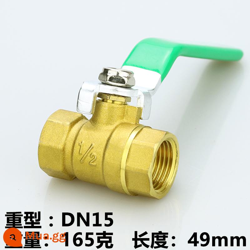 Van bi chuyển nước van đồng toàn phần 4 điểm dn15 van 6 điểm dn20 chịu nhiệt độ cao 1 inch 2 van bi đồng 25 tap water 50 - Tải nặng 4 điểm DN15