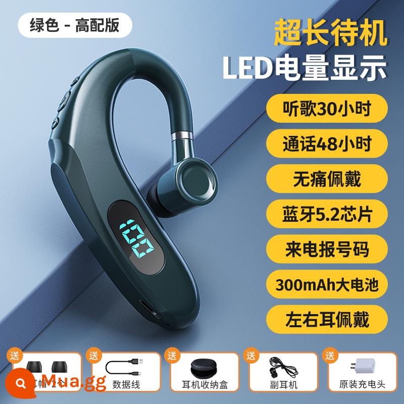 Thích hợp cho tai nghe bluetooth huawei/Huawei móc tai Thời lượng pin dự phòng siêu dài vào năm 2022 vinh quang mới dành cho nam và nữ mate30 thể thao nova5 p20p30p40 chính hãng cao cấp - Dark Night Green ❣ Phiên bản cao cấp "48 giờ đàm thoại + 30 giờ nghe nhạc + hiển thị pin kỹ thuật số"