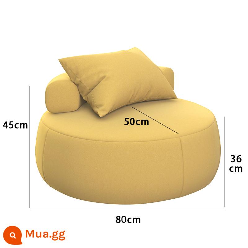 Ins sofa lười chiếu tatami phòng khách phòng ngủ đơn sofa tròn bàn đạp Bắc Âu ban công ghế ngồi giải trí đơn giản - kèn gừng