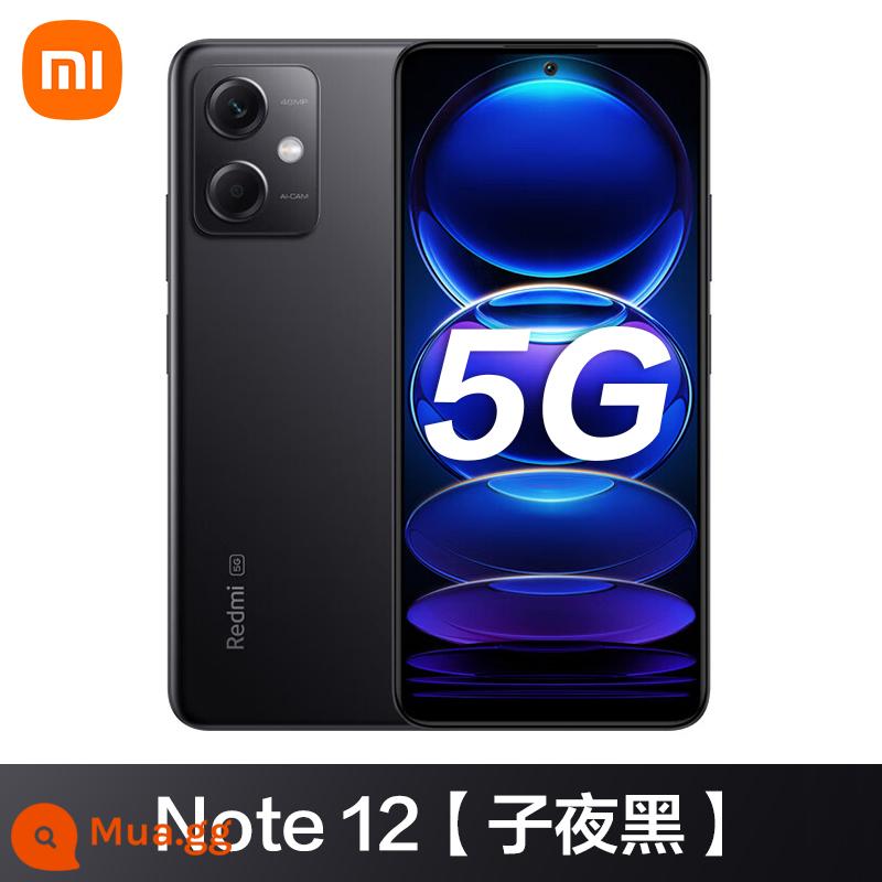 Ra mắt sản phẩm mới [spot flash] Điện thoại di động Redmi Redmi Note12Pro 5G Trang web chính thức của Xiaomi Cửa hàng hàng đầu chính thức Xiaomi note12pro phiên bản khám phá mười note11tpro - Note12丨Đen nửa đêm