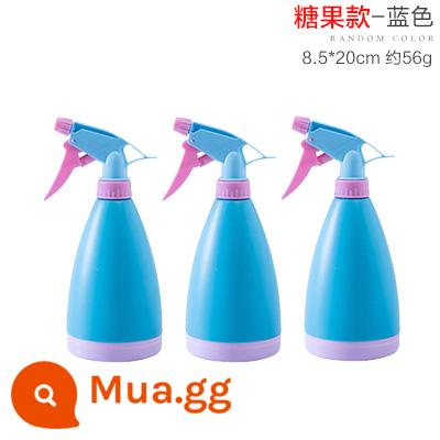 Bình xịt gia dụng, bình xịt tiệm làm tóc, bình xịt, vòi làm tóc chuyên dụng để tưới hoa, phun sương mịn, chai xịt nhỏ mỹ phẩm bằng nhựa - Bộ 3 màu xanh kẹo ngọt.