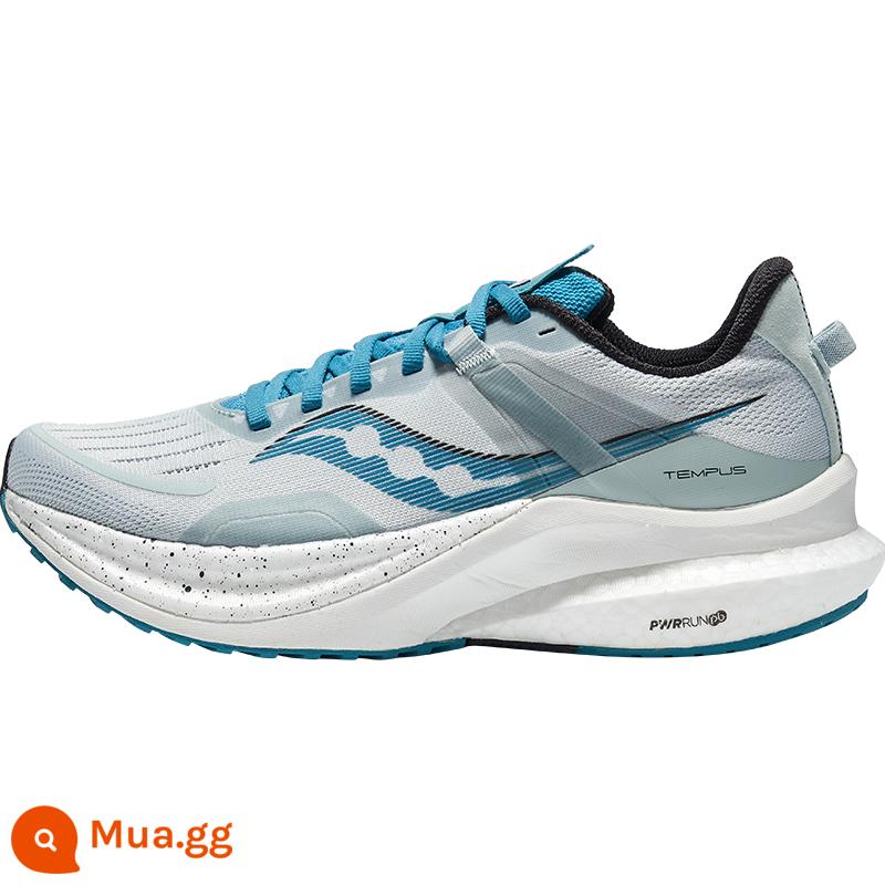 Giày chạy bộ Saucony TEMPUS nam hỗ trợ tập luyện giày chạy bộ cho cặp đôi giày thể thao thoải mái - Màu xanh nhạt [phong cách nữ]