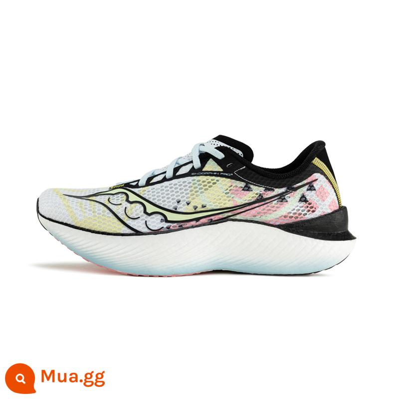 Saucony Saucony 2023 mới Endorphin Pro Brown Peng 3 tấm carbon giày chạy bộ nam giày chạy bộ - Súp tứ quả màu đặc biệt