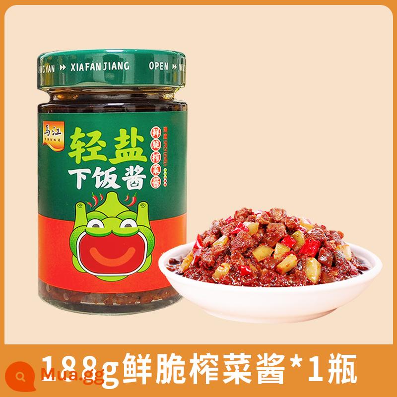 Mù tạt Wujiang Fuling đích thực cắt nhỏ 80g * 10 túi nhẹ, hơi cay, muối nhạt, món ăn ngon, sinh viên đi kèm với dưa chua Ling - [Nếu bạn chi 58 nhân dân tệ trở lên, bạn sẽ nhận được một chai Nước sốt Ngô Giang miễn phí]