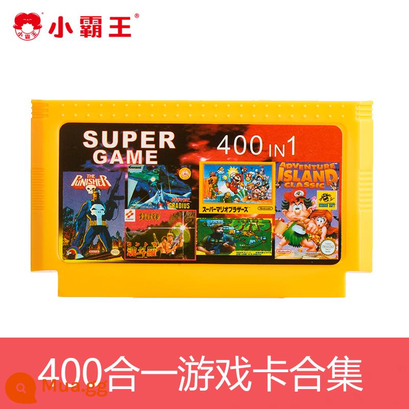 Xiaobawang Trò chơi máy chèn card bộ sưu tập thẻ vàng Hộ gia đình và máy trắng FC Band Game Band HD 8 -bit Game Classic Game Old Family hoài cổ 2022 New 90 Tank War Soul - Bộ sưu tập thẻ game 400 trong 1 [siêu đẹp + sưu tập máu nóng + chiến sóc + mạt chược]