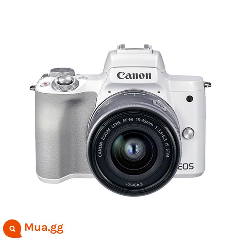 Máy ảnh một mắt siêu nhỏ thế hệ thứ hai Canon EOS M50 Mark II quay video 4K vlog HD làm đẹp kỹ thuật số - Trắng