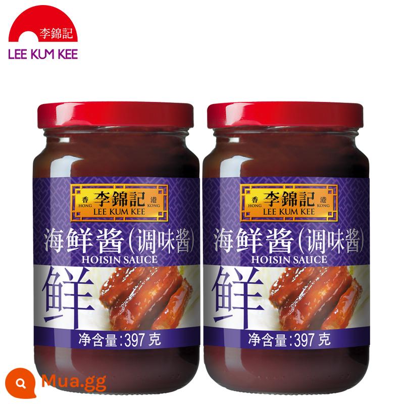 LI Jinji hải sản sốt 240g/397g*nhiều loại thịt nướng thịt nướng Thương mại Nội thất - Sốt hoisin 397g*2 chai (miễn phí vận chuyển cho đơn hàng lẻ)