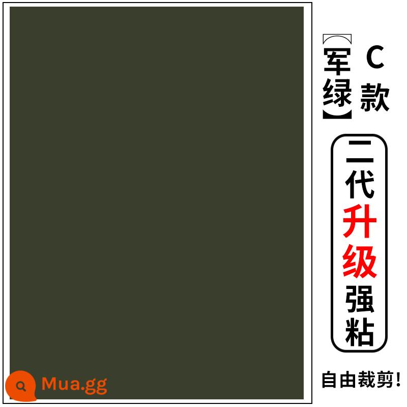 Miếng vá lỗ áo khoác, miếng vá sửa chữa tự dính, không có đường may, miếng vá lỗ trên quần áo, miếng vá vải sửa chữa không dấu vết, miếng vá vải có thể giặt được - Cắt màu xanh quân đội kiểu C [nâng cấp thế hệ thứ hai với độ bám dính mạnh hơn]