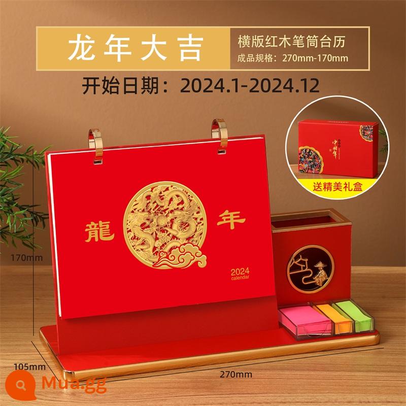 Lịch để bàn bằng gỗ tùy chỉnh 2024 Năm con Rồng Sáng tạo Máy tính để bàn Notepad Văn phòng Đơn giản Nhỏ Tươi Kế hoạch 2023 Phong cách này Lịch Trang trí Công ty Tùy chỉnh LOGO Quảng cáo Không gian Hộp đựng Bút Lịch Tùy chỉnh - Gỗ gụ BAI-Mặt ngang cho năm Thìn, các ngày tốt từ tháng 1 năm 2024 đến tháng 12 năm 2024