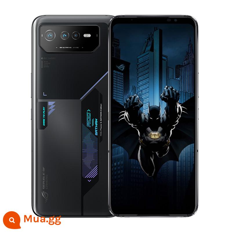 Điện thoại chơi game ROG mới 6 Dimensity Batman 9000+ Dual SIM Dual Standby 5G Full Netcom Player Country ASUS 165Hz Smart Student Thể thao điện tử Pin lớn Flagship chính thức của Prodigal Eye - đen