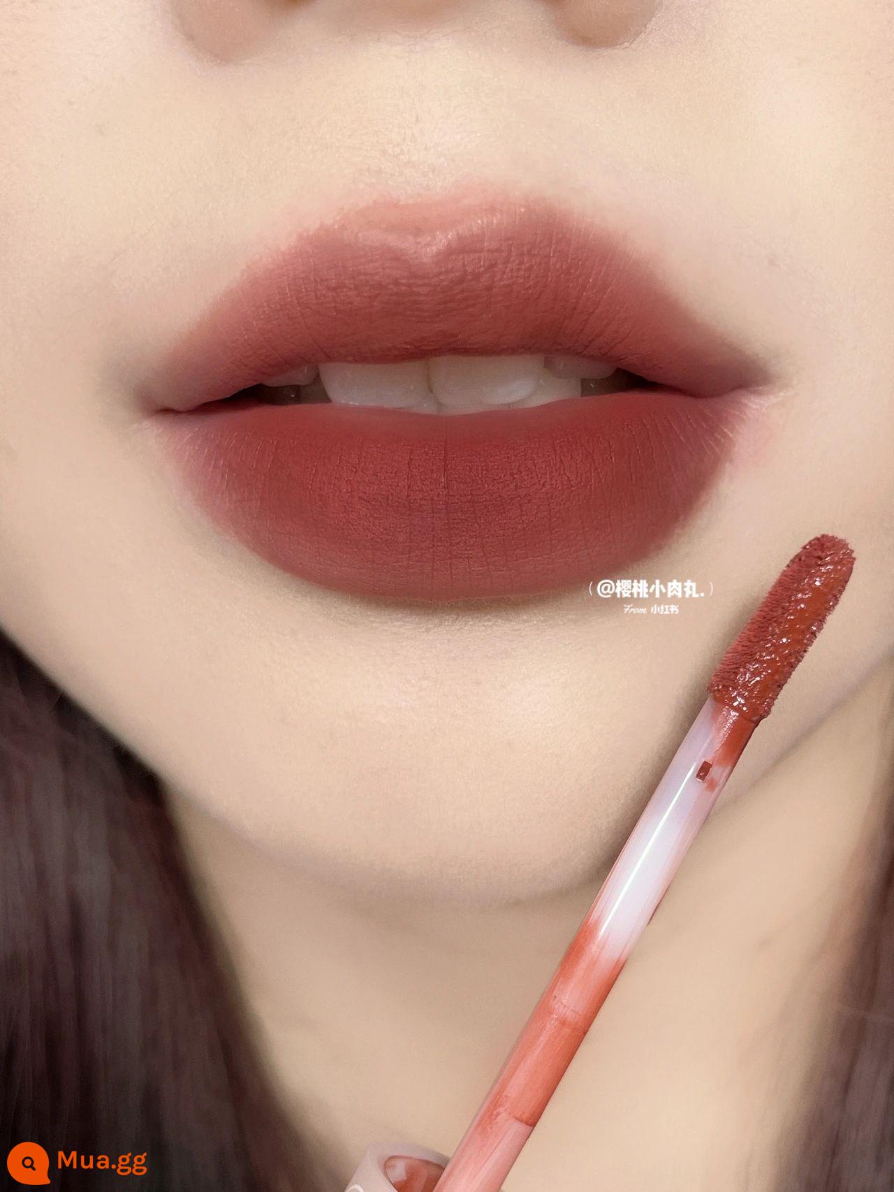 Pinkbear Pike Bear Bubble Mirror Mirror Water Light Lip Glaze Niche Brand Son môi Nữ sinh viên Lip Gloss Sponge Được đặt tên chung - G626 tiếp tục lặp đi lặp lại