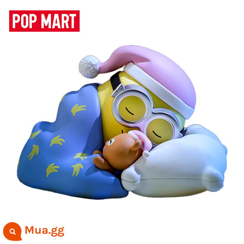 Minion Inseparable Series Blind Box BOB Model POPMART Bubble Matt Bob TIM Tide Play Whole Box - Chúc ngủ ngon và có những giấc mơ ngọt ngào [đã mở hộp nhưng chưa đóng gói]