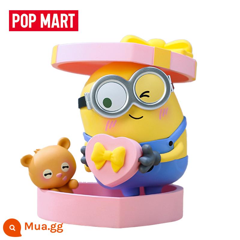 Minion Inseparable Series Blind Box BOB Model POPMART Bubble Matt Bob TIM Tide Play Whole Box - Món quà bất ngờ [mở hộp nhưng không đóng gói]