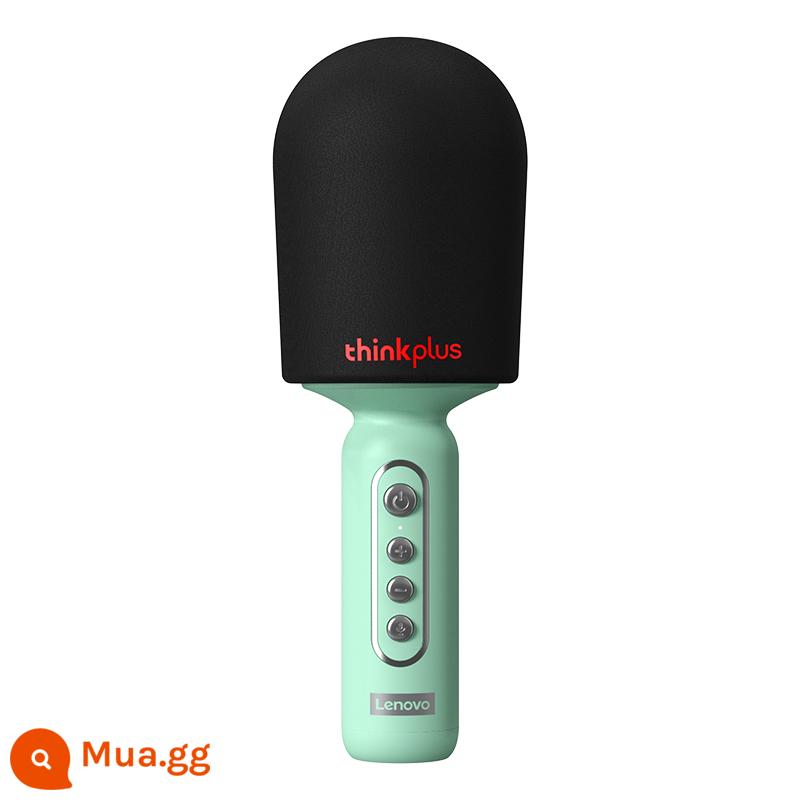 Micrô Lenovo âm thanh tích hợp micrô không dây bluetooth phát sóng trực tiếp bài hát quốc gia điện thoại di động dành cho trẻ em micrô điện dung - Màu xanh lá cây ★ Phiên bản mới 2022 [Smart Bel Canto@DSP Khử tiếng ồn & Lúa mì chống nổ HD]