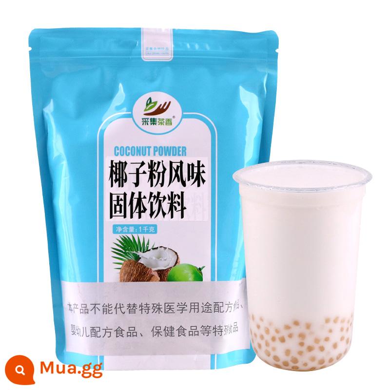 Bộ sưu tập bột dừa ba trong một vị trà 1kg nước cốt dừa hương vị đậm đà pha nước giải khát cửa hàng trà sữa nguyên liệu đặc biệt - bột dừa