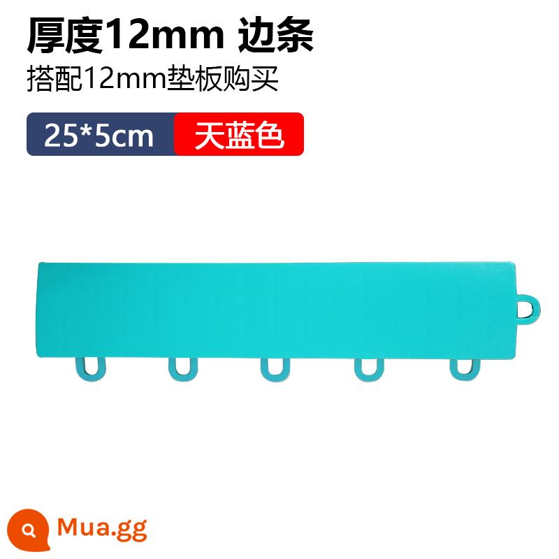 25Cm Chống Trộm Miếng Lót Cửa Sổ Hộ Gia Đình Mọng Nước Hàng Rào Hoa Đứng Chống Rơi Lưới Chống Trộm nhựa Nối Ban Công Miếng Lót - Dải bên màu xanh da trời