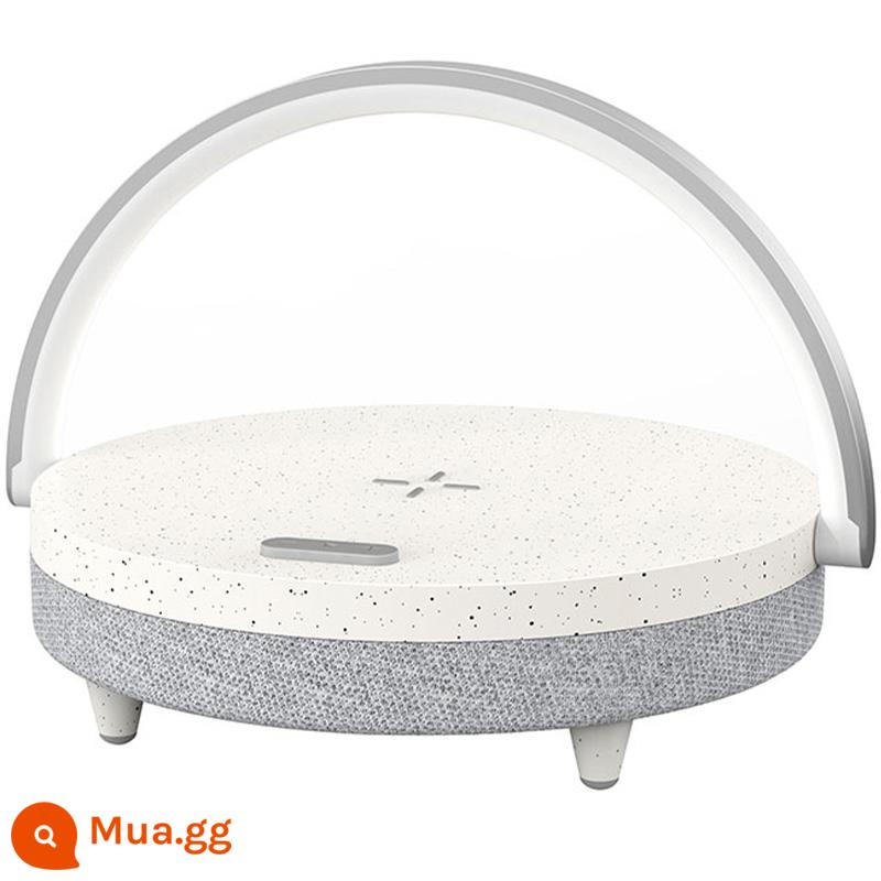 EZVALO/Một số đèn ngủ cảm biến ánh sáng Sạc không dây di động Âm thanh Bluetooth Tủ phòng ngủ hiện đại Ấm áp và sáng tạo Tính đơn giản Không khí hiện đại thông minh Đèn bàn ban đêm Loa nhỏ Di động đa chức năng - Đèn trắng âm nhạc (có thể sạc lại)