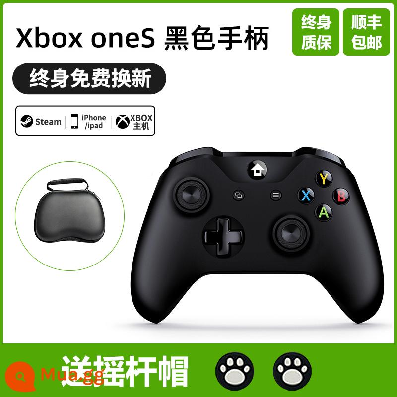 Thích hợp cho tay cầm Xbox One của Microsoft phiên bản máy tính PC Bộ điều khiển sê-ri hơi nước không dây USB có dây tay cầm trò chơi xsx rung ban đầu thần tối chân trời 5 chuyến đi đôi nab2k - Tay cầm không dây XBOX ONE [Đen mờ] Sản xuất tại Trung Quốc Đi kèm Túi đựng Bảo hành trọn đời