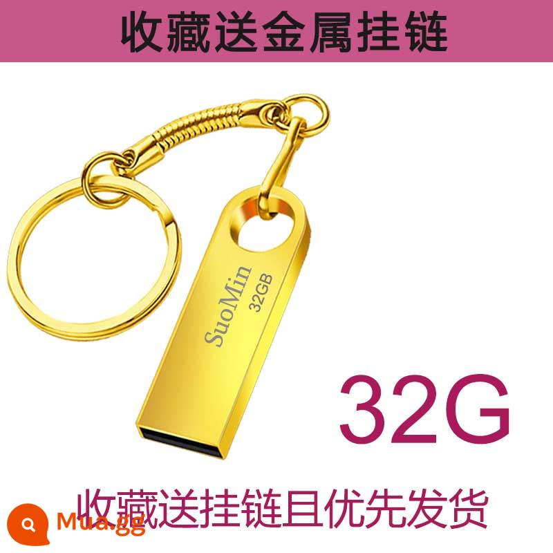 Đĩa Somin U chính hãng chữ tùy chỉnh logo cuộc họp kinh doanh triển lãm văn phòng 32G Máy tính 32G tốc độ cao đấu thầu dung lượng nhỏ Đấu thầu ổ đĩa flash USB quảng cáo bán buôn đặc biệt Kích thước ổ đĩa flash USB dung lượng đích thực - 32[điểm vàng]