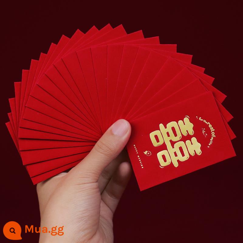 bao lì xì mới 2022 cho đám cưới, bao lì xì nhỏ, bao lì xì nhỏ - Phong bì đỏ hạnh phúc dán tem nóng