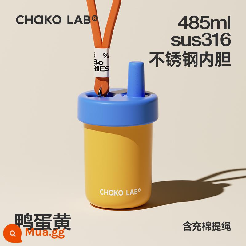 chakolab Thỏ năm quà ống hút cốc cách nhiệt cốc lót gốm cốc nước bobo cốc hàng Năm Mới cuộc họp thường niên quà tặng - Bán trước trong 10 ngày! lòng đỏ trứng vịt