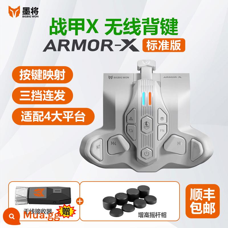 Ink War Armor xPro Tay cầm không dây Phím Quay lại Sê-ri xbox gốc Hỗ trợ Somatosensory xsx Chức năng Macro có thể lập trình Mở rộng Bản đồ Burst Con quay hồi chuyển Một phím PC/PC Ứng dụng Elite - Phiên bản tiêu chuẩn War Armor (Trắng) [Không có cảm giác cơ thể] + Mũ Rocker nâng cao