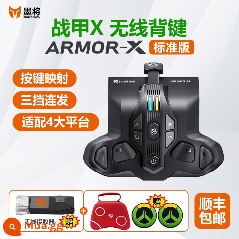 Ink War Armor xPro Tay cầm không dây Phím Quay lại Sê-ri xbox gốc Hỗ trợ Somatosensory xsx Chức năng Macro có thể lập trình Mở rộng Bản đồ Burst Con quay hồi chuyển Một phím PC/PC Ứng dụng Elite - War Armor Standard Edition (Đen) [Không có cảm giác cơ thể] + Túi quai xách màu đỏ + Mũ lưỡi trai