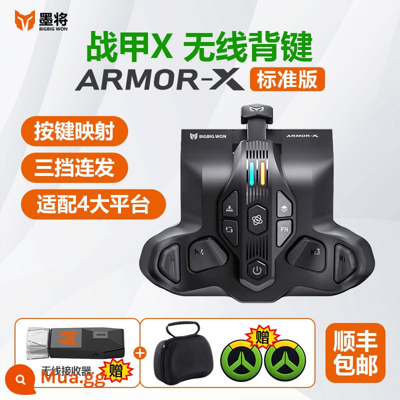 Ink War Armor xPro Tay cầm không dây Phím Quay lại Sê-ri xbox gốc Hỗ trợ Somatosensory xsx Chức năng Macro có thể lập trình Mở rộng Bản đồ Burst Con quay hồi chuyển Một phím PC/PC Ứng dụng Elite - War Armor Standard Edition (Đen) [Không có cảm giác cơ thể] + Túi quai xách màu đen + Mũ lưỡi trai