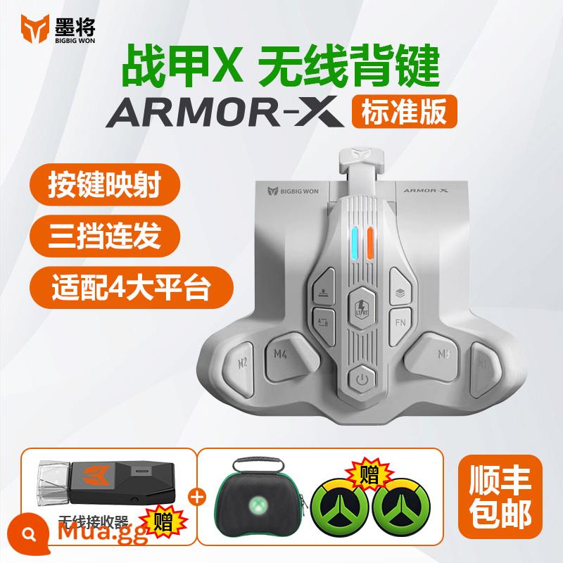 Ink War Armor xPro Tay cầm không dây Phím Quay lại Sê-ri xbox gốc Hỗ trợ Somatosensory xsx Chức năng Macro có thể lập trình Mở rộng Bản đồ Burst Con quay hồi chuyển Một phím PC/PC Ứng dụng Elite - War Armor Standard Edition (Trắng) [Không có cảm giác cơ thể] + Túi cầm tay màu đen và xanh lục + Mũ lưỡi trai