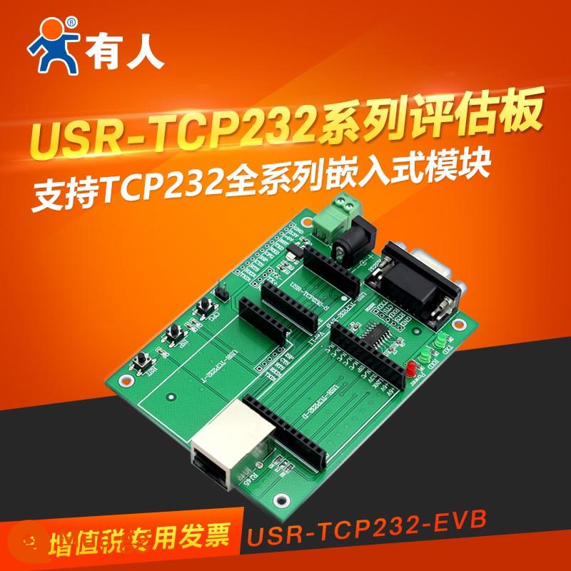 Cổng nối tiếp TTL 3 chiều sang mô-đun Ethernet giao diện mạng truyền tải trong suốt mạng cấp công nghiệp USR-TCP232-ED2 - USR-TCP232-EVB (bảng đế thử nghiệm)