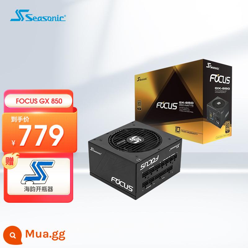 SEASONIC Haiyun Nguồn Điện FOCUS GX1000 850 750W Huy Chương Vàng Full Model Full Tụ Điện Nhật Bản - Phiên bản cũ của Bộ nguồn FOCUS GX 850W Haiyun Gold