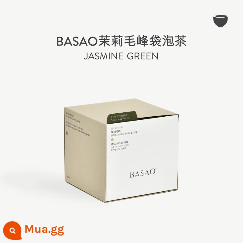 BASAO Teabag Trà Oolong Chiết Xuất Lạnh Cold Brew Tea Vịt Shit Hương thơm Jinxuan Oolong Jasmine Maofeng Tea Túi 10 Túi - Jasmine Maofeng - được làm từ hoa nhài, thơm và thanh lịch