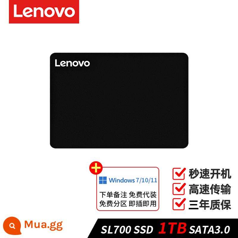 Ổ cứng thể rắn Lenovo 120G 240G 256G SSD máy tính để bàn máy tính xách tay giao diện SATA 512g 1t - [1TB]+Miễn phí dịch vụ cài đặt trước