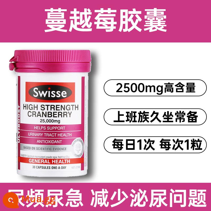 Viên uống cân bằng mãn kinh Swisse Soy Isoflavone bổ sung Estrogen tự nhiên cho nữ sản phẩm chăm sóc sức khỏe phụ nữ - Nam việt quất nữ 30 viên, mỗi lần 1 viên, ngày 1 lần.