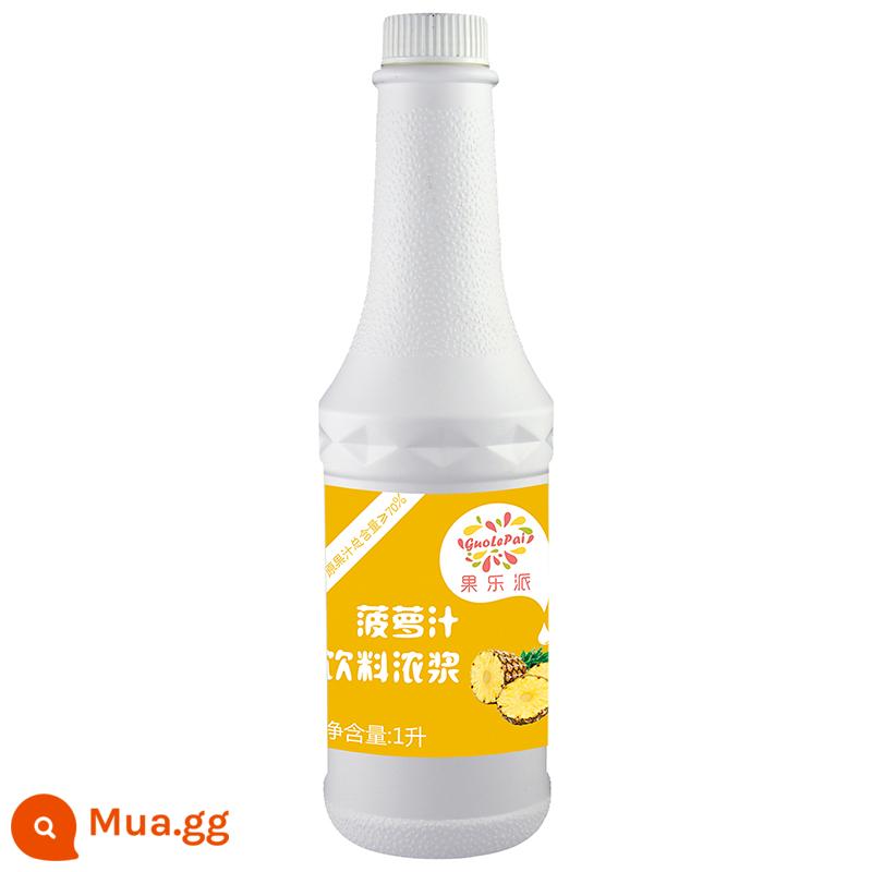 Bột đặc uống sữa chua đa năng Guolepai 1000ml có thể pha chế cho nhiều loại đồ uống đặc biệt đồ uống ngon - Hương vị dứa (không có)