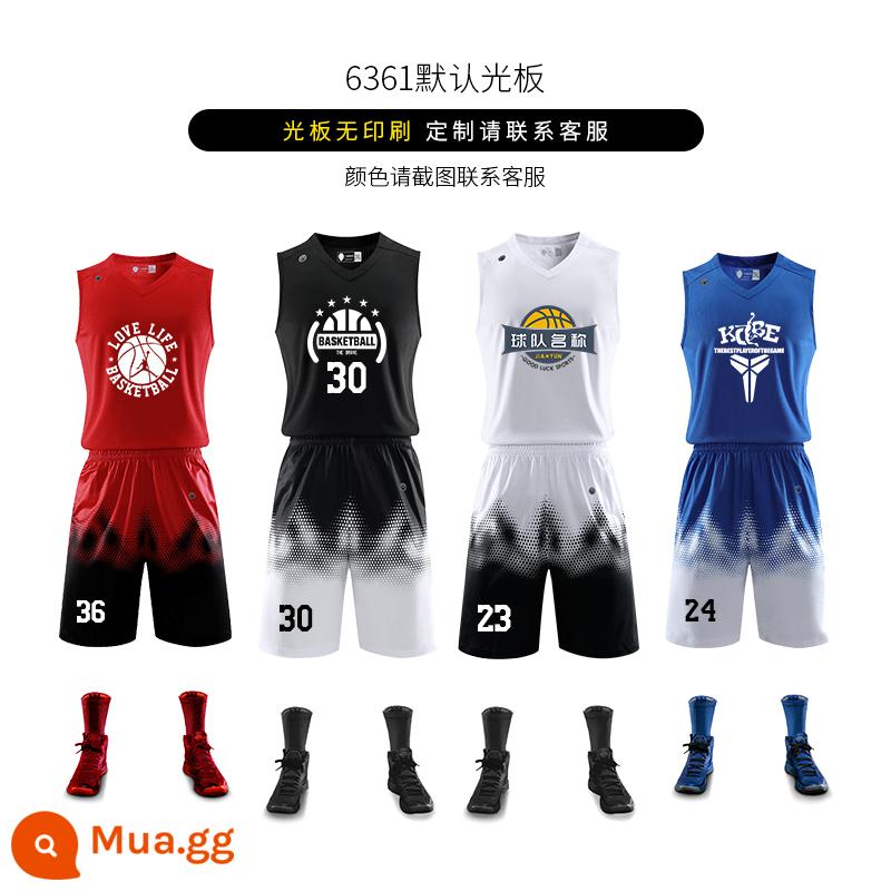 Đồng phục bóng rổ phù hợp với nam tùy chỉnh Jersey của phụ nữ Mỹ in áo huấn luyện mùa hè áo đồng phục trò chơi tùy chỉnh đồng phục đội - 6361 Model này có nhiều màu, vui lòng liên hệ bộ phận chăm sóc khách hàng để đặt hàng [tấm đèn mặc định không in]