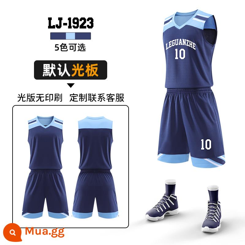 Đồng phục bóng rổ phù hợp với nam tùy chỉnh Jersey của phụ nữ Mỹ in áo huấn luyện mùa hè áo đồng phục trò chơi tùy chỉnh đồng phục đội - 1923 màu xanh hoàng gia [tùy chỉnh bảng trống]