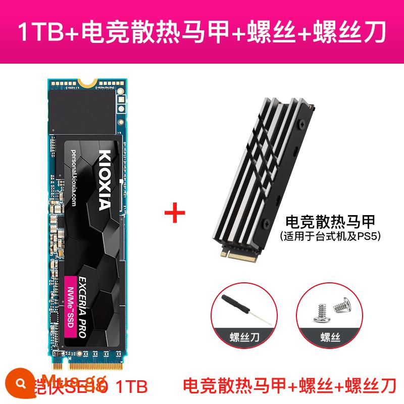 Kai Xia RC20 ổ cứng thể rắn 1t m.2 thể rắn nvme pcie ssd máy tính để bàn máy tính xách tay trạng thái rắn m2 - SE10-1T được trang bị tiêu chuẩn với áo làm mát chơi game [thích hợp cho máy tính để bàn và PS5]