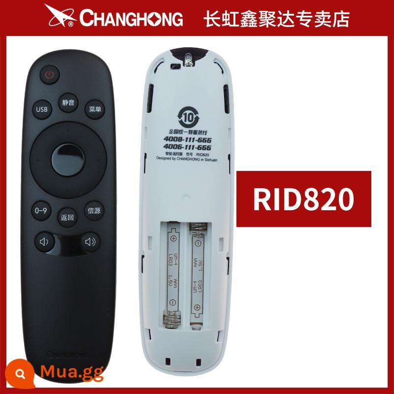 Bản gốc Changhong LCD TV Bluetooth điều khiển điều khiển từ xa RBE902VC 901 Q3T D3P 900 67K RIF300 400/500VC RID800 840A 850 Universal - RID820 (chính hãng + tặng pin)