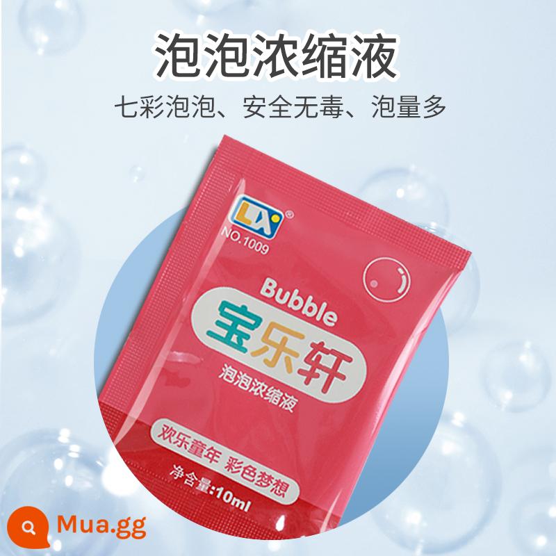 Máy Bắn Bong Bóng Súng Điện Pháo Hoa Cầm Tay Cho Trẻ Em - [15 gói] 10ml cô đặc