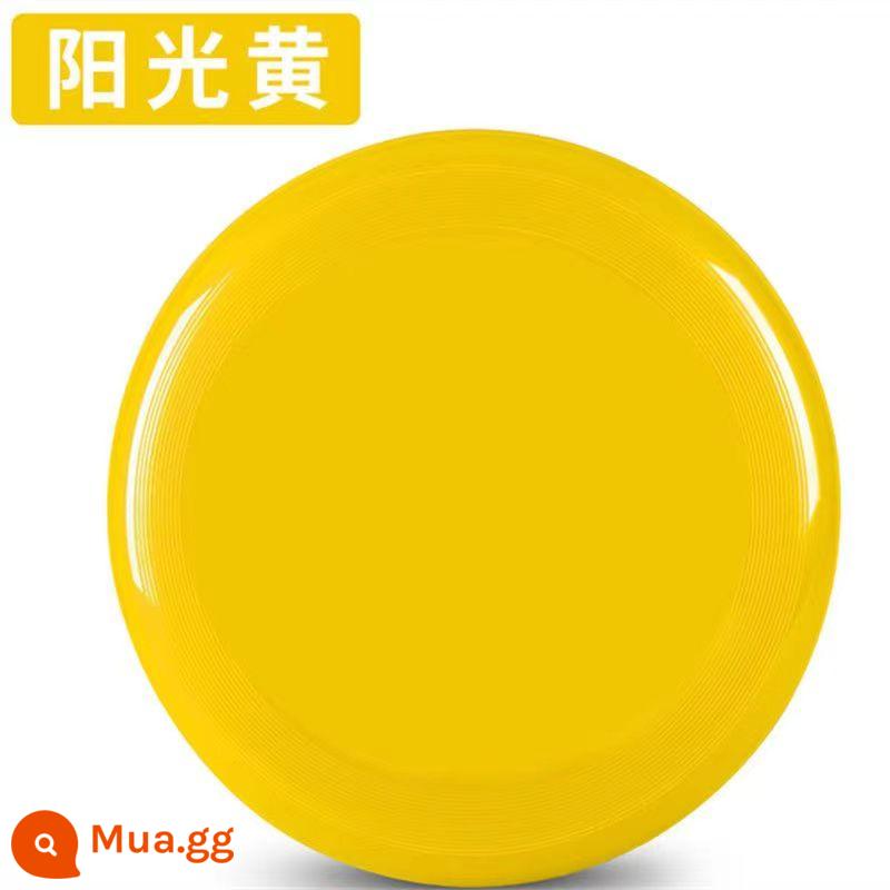 Thể thao hợp thời trang ném đĩa nhựa 27,5cm các hoạt động xây dựng nhóm ngoài trời thi đấu cạnh tranh lớp tùy chỉnh logo nhóm đĩa ném đĩa trống - màu vàng