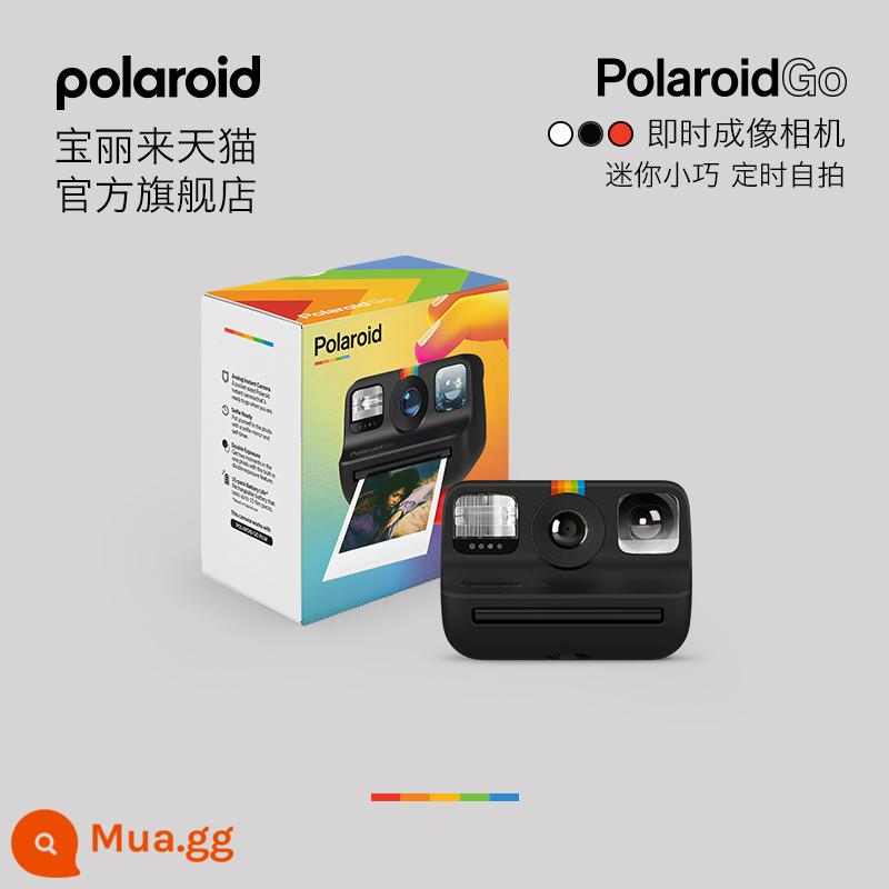 Camera polaroidgo polaroid camera camera mini retro camera hình ảnh giấy hình ảnh - đen