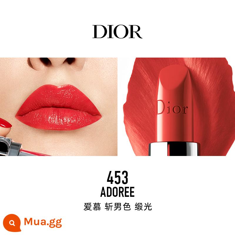 [Chữ độ nét cao] Son môi vàng xanh Dior Dior Lieyan màu mới #735#999#720 nhung - 453 AIMER bóng satin màu nam