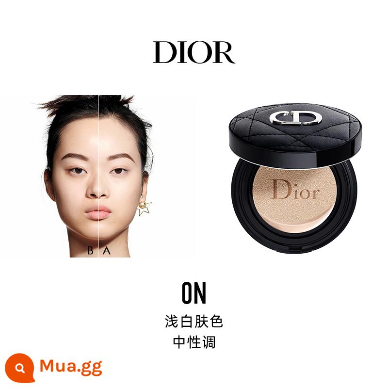 [Quà tặng ngày lễ] Kem nền dạng lỏng khóa trang điểm thế hệ mới Dior Dior lì cho da dầu giữ lớp trang điểm mà không cần cọ trang điểm - [Tình yêu dành cho da dầu] Makeup Locking Cushion 0N Light Fair Skin Neutral Tone