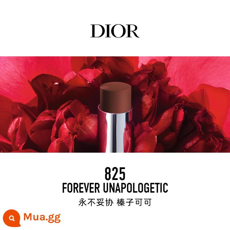 [Quà tặng năm mới] Dior Dior Lieyan Blue Star Lock Color Lip Glaze 999 626 720 Makeup Lipstick - [Son] 825 Không Bao Giờ Thỏa Hiệp Cacao Hạt Phỉ