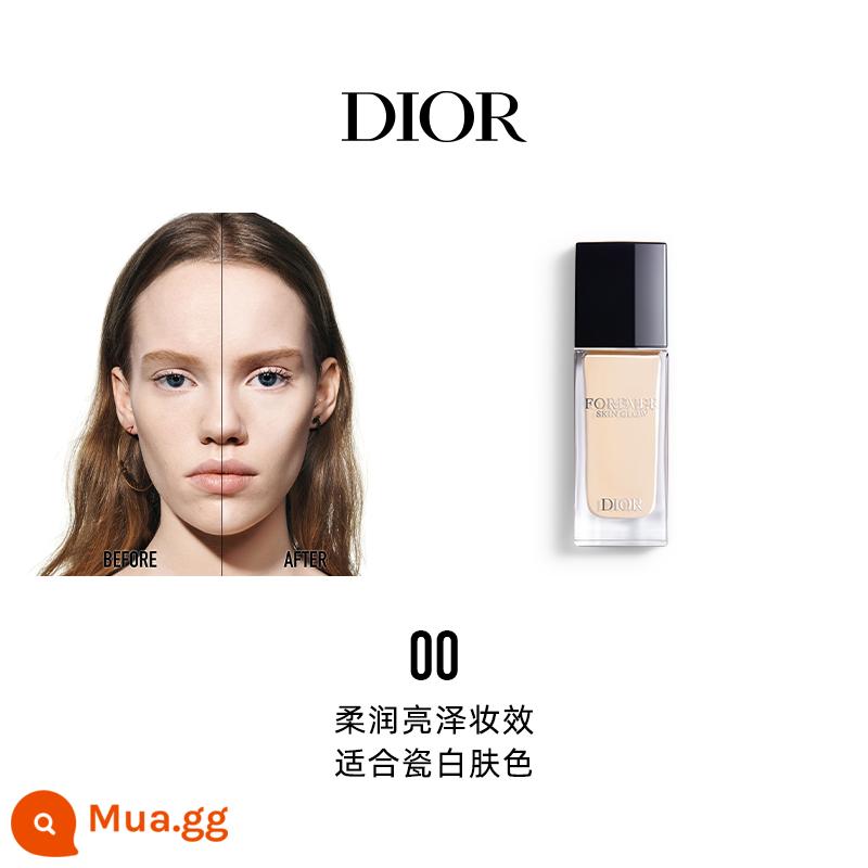 [Quà tặng ngày lễ] Kem nền dạng lỏng khóa trang điểm thế hệ mới Dior Dior lì cho da dầu giữ lớp trang điểm mà không cần cọ trang điểm - Mềm mịn bóng số 00 (tông da trắng sứ, tông trung tính)